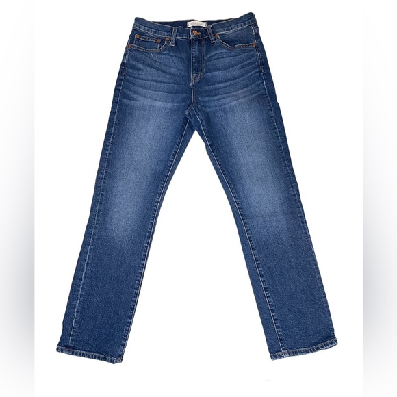 Madewell Cruise Straight Denim Jeans - Picture 1 of 15